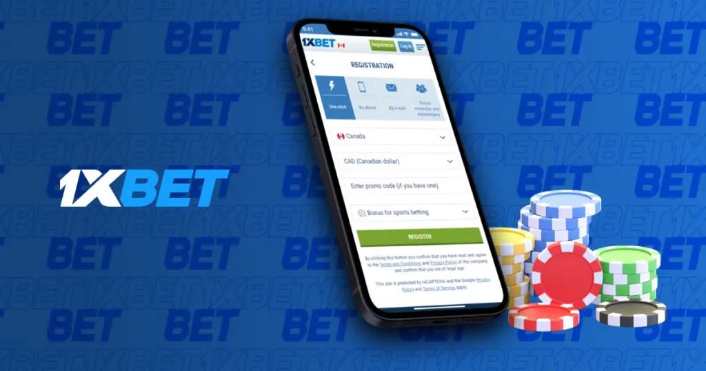 Register at 1xBet Portugal
