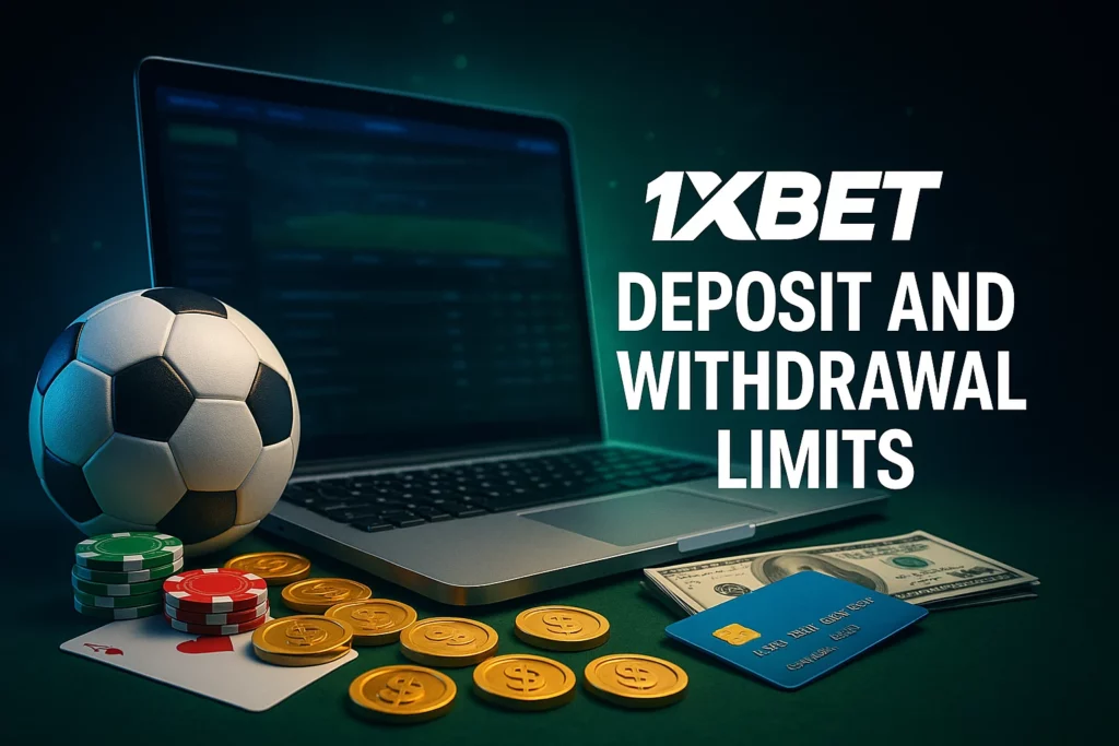 Deposit and withdrawal limits at 1xBet Portugal
